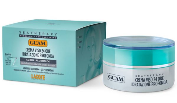 GUAM Seatherapy 24 Stunden Intensivcreme für Gesicht und Hals 50 ml