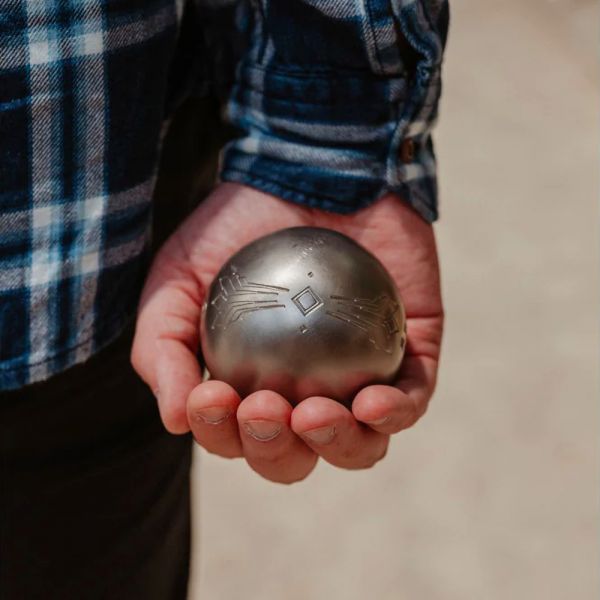 3er Satz Edelstahl Pétanque Boule Kugeln Cheyenne