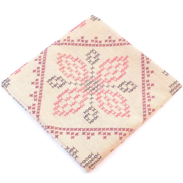 Küchentuch gewebt limitiert Vintage Kreuzstich Erdbeeren