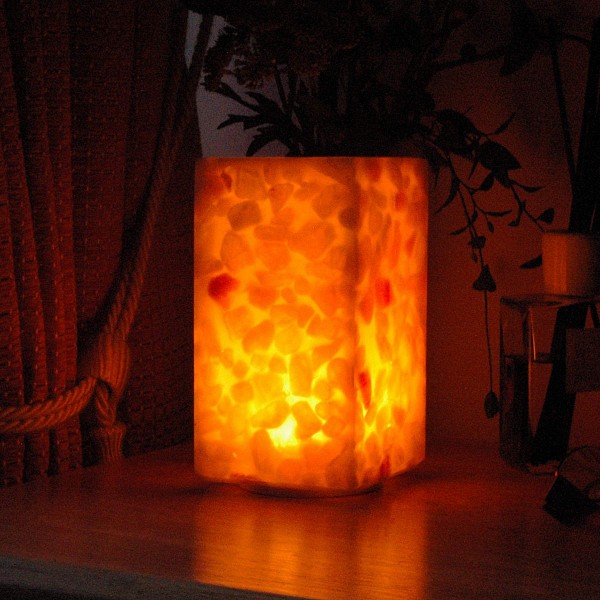 Kabellose Leuchte Stone mit FB mehrfarbig für innen und außen