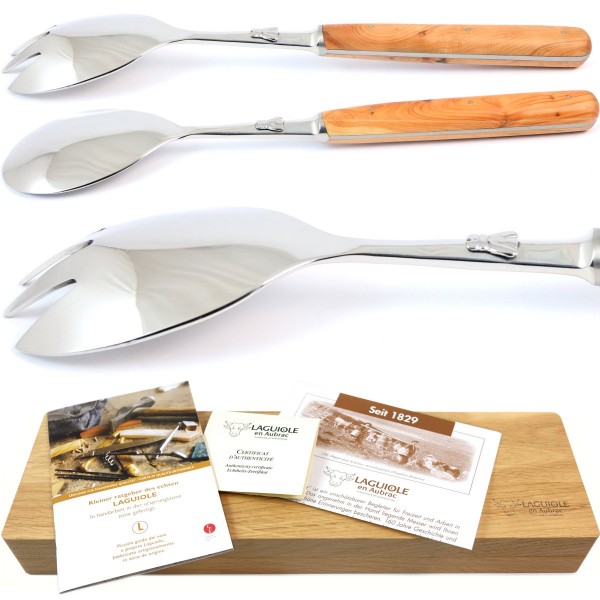 Salatbesteck Wacholder