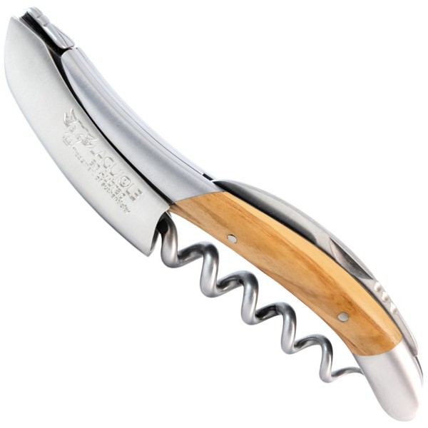 Sommelier Kellnermesser Olivenholz