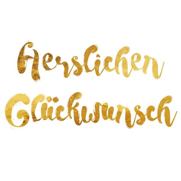 Geschenkgutschein Herzlichen Glückwunsch