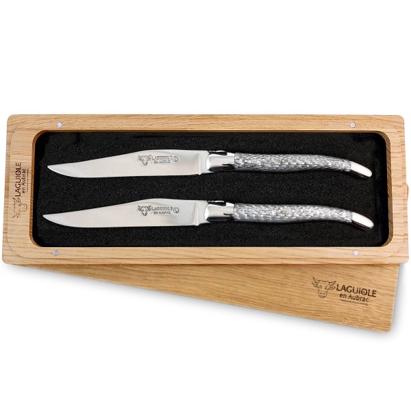 2 Premium Steakmesser Set Texalium