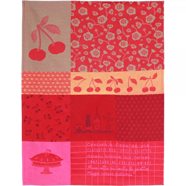 Küchentuch gewebt limitiert Kirschen
