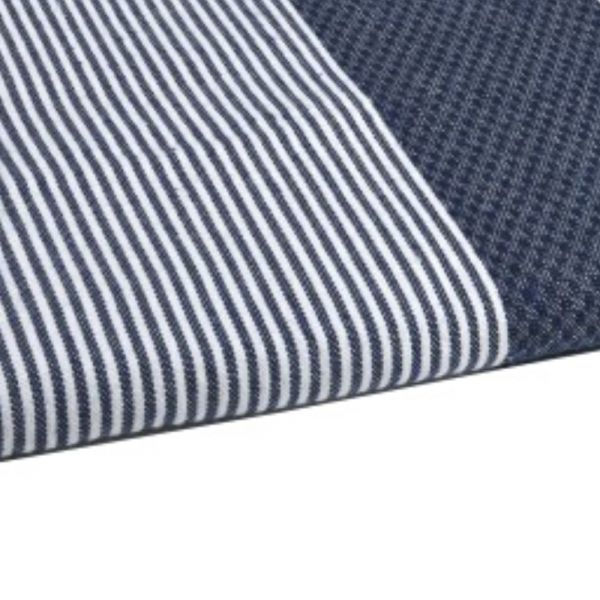Fouta Tuch mit Wabenmuster marineblau