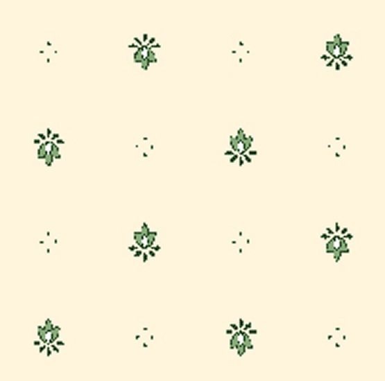 Serviette 45x45 cm natur Lilien