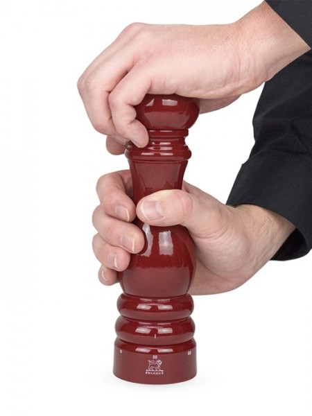 Salzmühle Paris u'Select 22cm dunkelrot Hochglanz