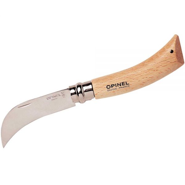 Gärtnermesser Serpette No 8 Buche rostfrei