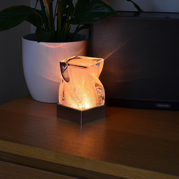 2er Set kabellose Leuchten Curve mit FB mehrfarbig für innen und außen