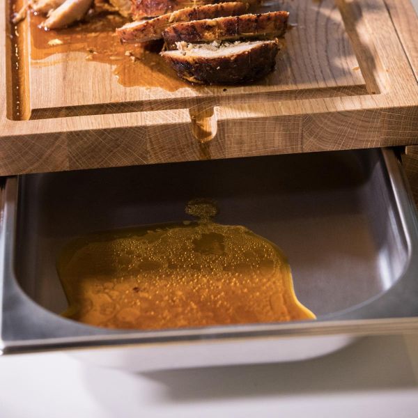 Workstation ONE M Schneidebrett aus Eiche multifunktional 45x33 cm