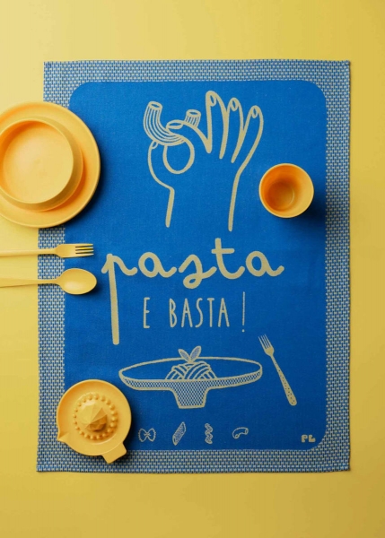 Küchentuch gewebt limitiert Pasta e Basta