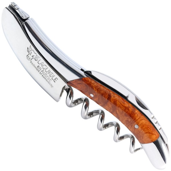 Sommelier Kellnermesser Amboina Wurzelholz