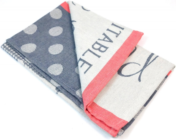 Küchentuch gewebt limitiert Le véritable pied de poule