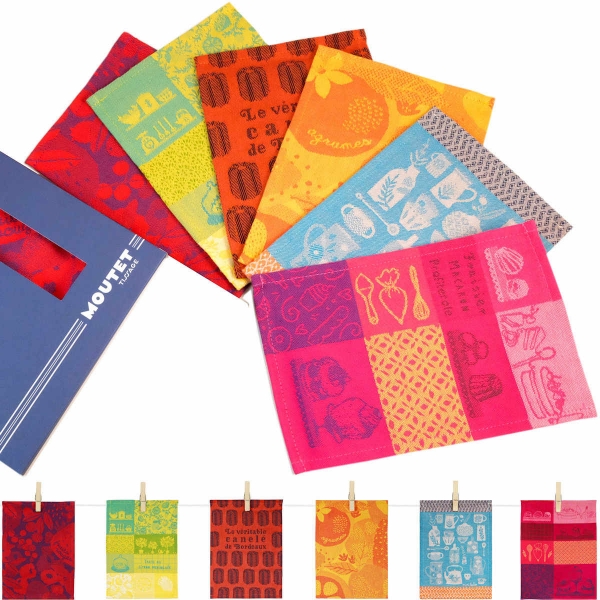 6 Mini-Torchons Para-Tapas limitiert Gourmandise