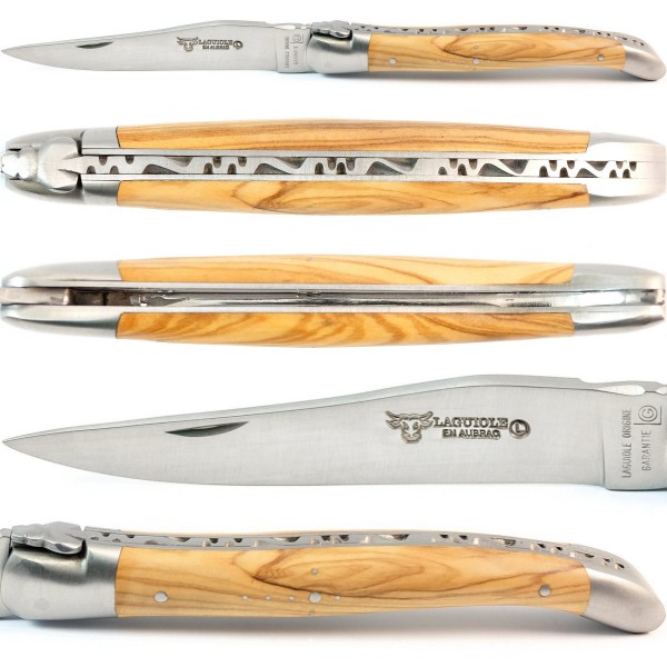 Olivenholz 12C27 Stahl