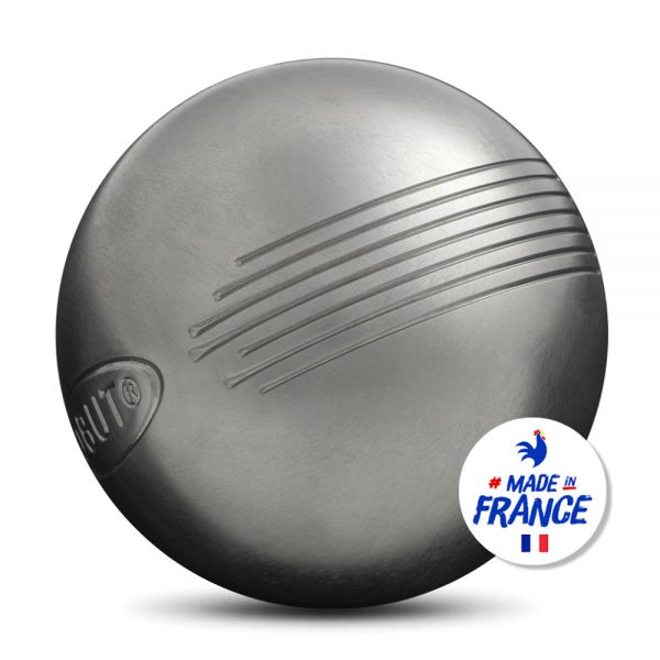 3er Satz Edelstahl Pétanque Boule Kugeln Side