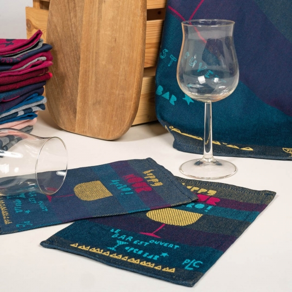 6 Mini-Torchons Para-Tapas limitiert Vin