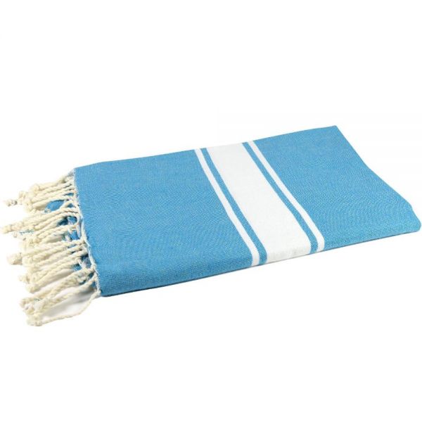 Fouta Tuch klassisch türkisblau