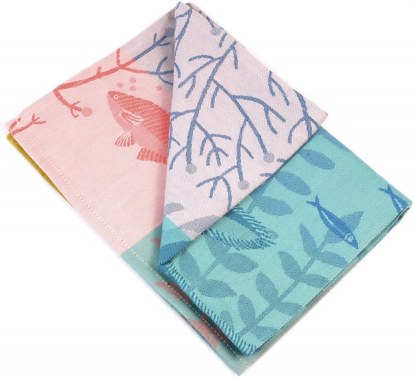 Küchentuch gewebt limitiert Unterwasserwelt