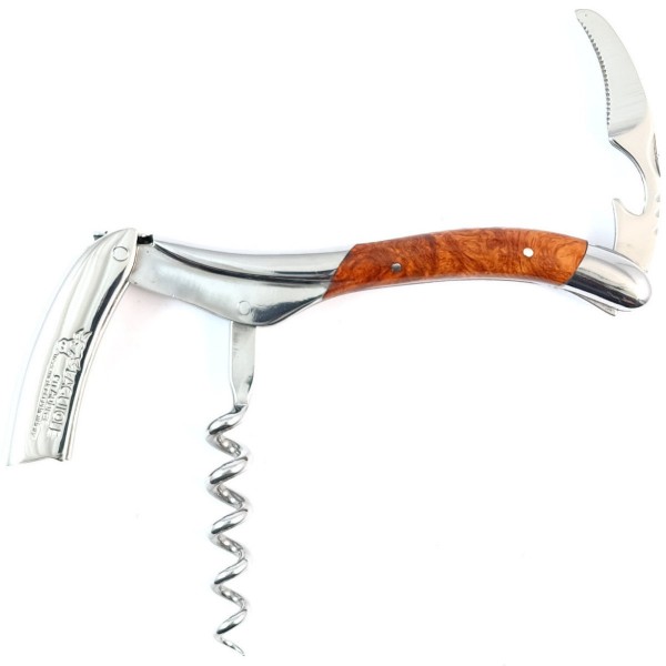 Sommelier Kellnermesser Amboina Wurzelholz