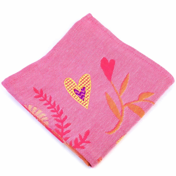 Küchentuch gewebt limitiert Amour bestickt