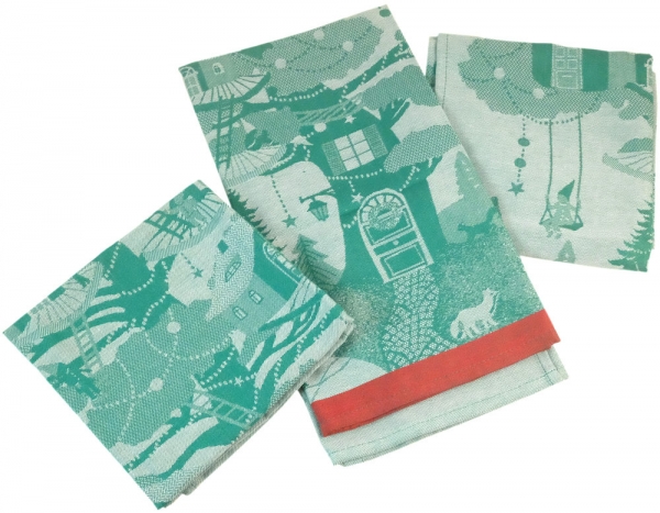 Küchentuch gewebt limitiert Baumdorf