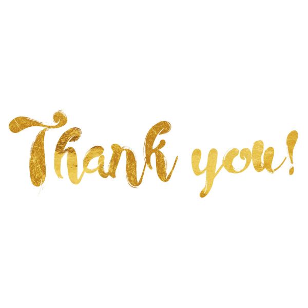 Geschenkgutschein Thank you!