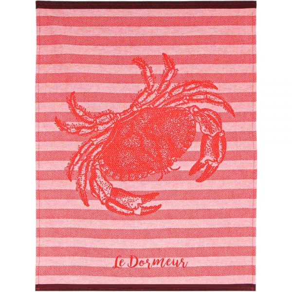 Küchentuch gewebt limitiert Krabbe