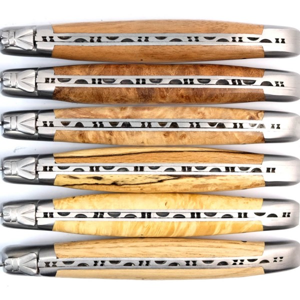 6 Premium Gabeln Set europäische Hölzer