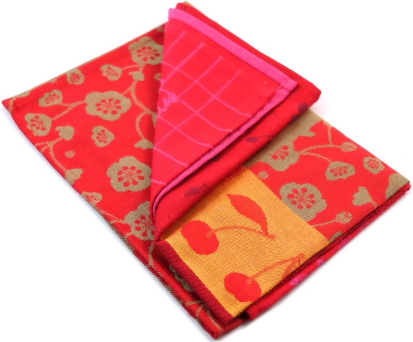 Küchentuch gewebt limitiert Kirschen