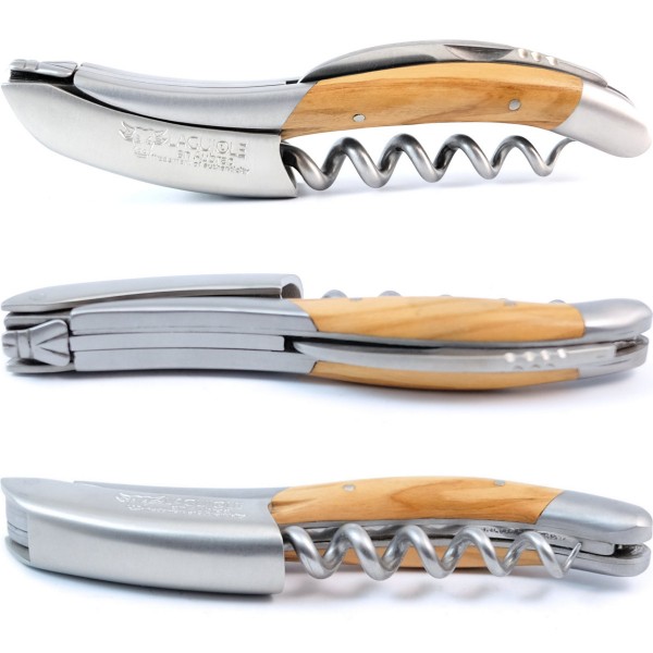 Sommelier Kellnermesser Olivenholz