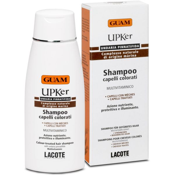 GUAM UPKer Shampoo für gefärbtes Haar und Strähnen 200ml