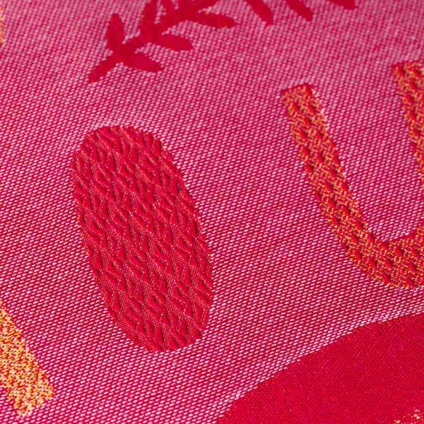 Küchentuch gewebt limitiert Amour bestickt