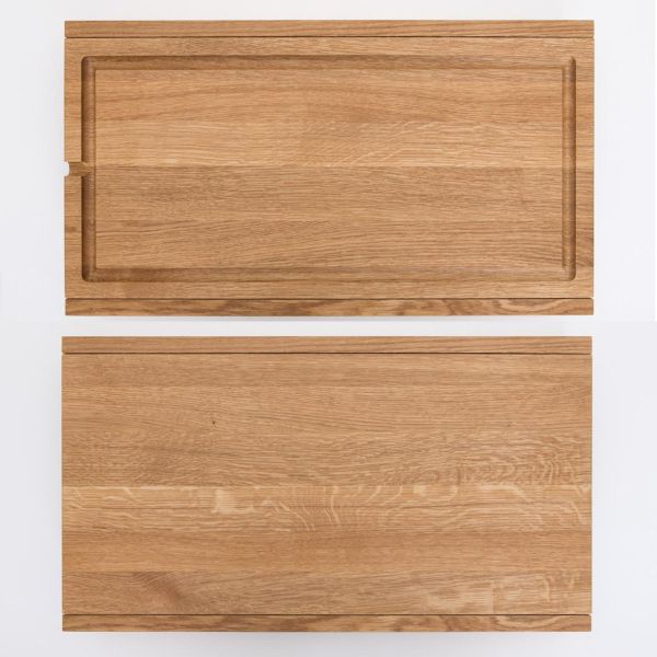 Workstation ONE M Schneidebrett aus Eiche multifunktional 45x33 cm