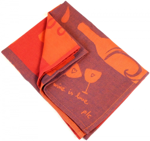 Küchentuch gewebt limitiert Bourgogne