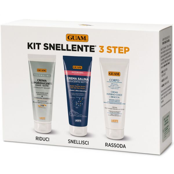 GUAM 3er-Set fettreduzierend und straffend für Oberschenkel, Gesäß und Arme