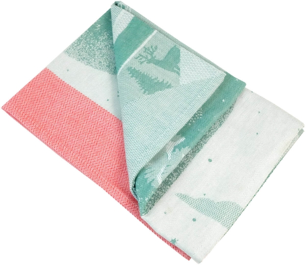 Küchentuch gewebt limitiert Verzauberte Schneekugel