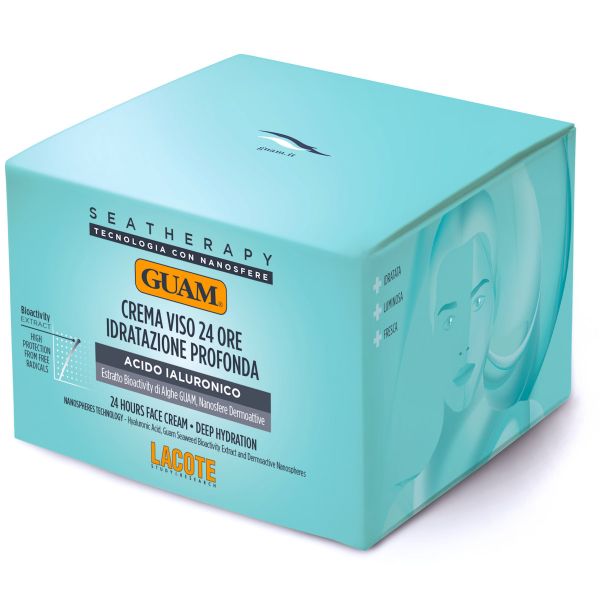 GUAM Seatherapy 24 Stunden Intensivcreme für Gesicht und Hals 50 ml