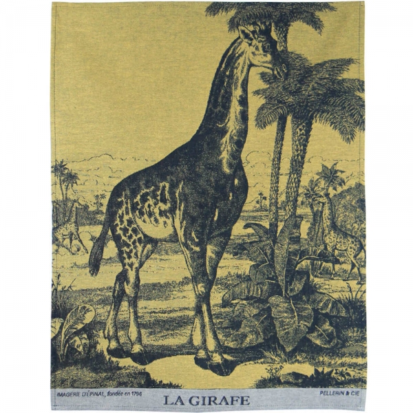 Küchentuch gewebt limitiert La girafe