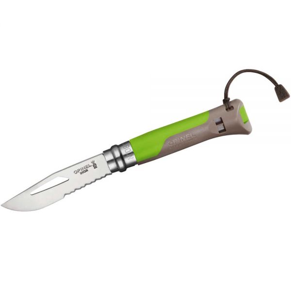 Taschenmesser No 8 Outdoor rostfrei grün