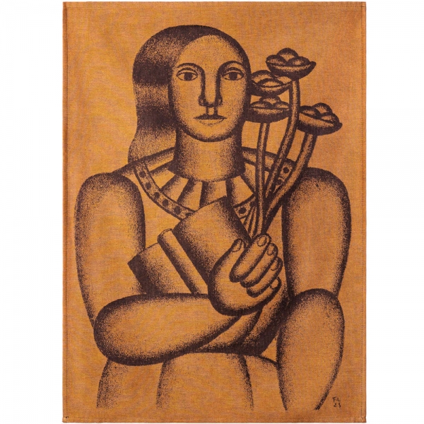 Küchentuch gewebt limitiert Femme au bouquet