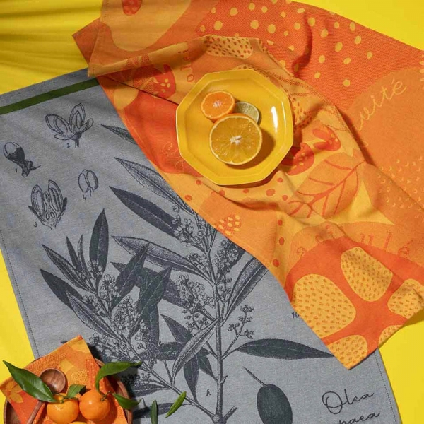 Küchentuch gewebt limitiert Olea