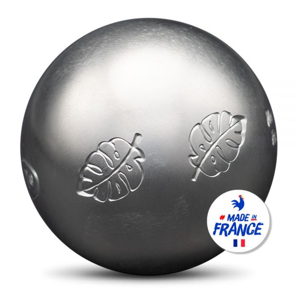 3er Satz Edelstahl Pétanque Boule Kugeln Jungle