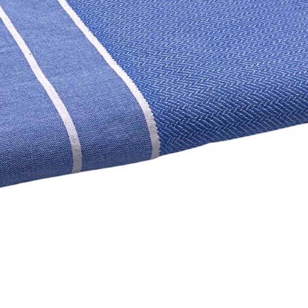Fouta Tuch mit Fischgrätenmuster lavendel