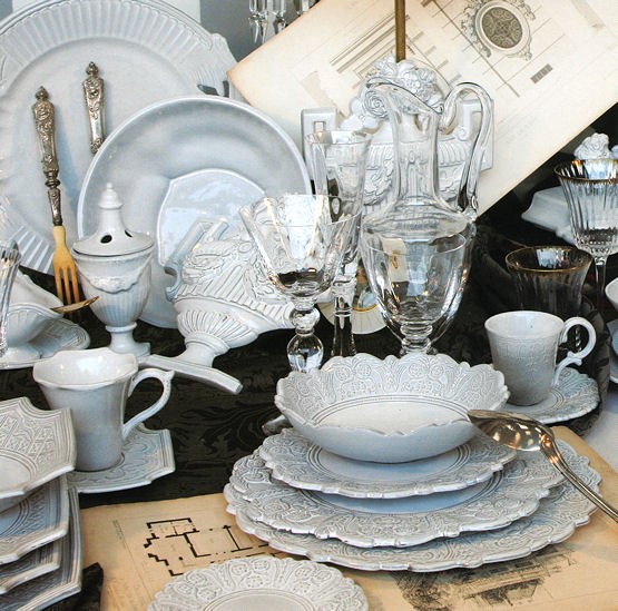 Servietten Medaillon Grand Siècle 6 cm