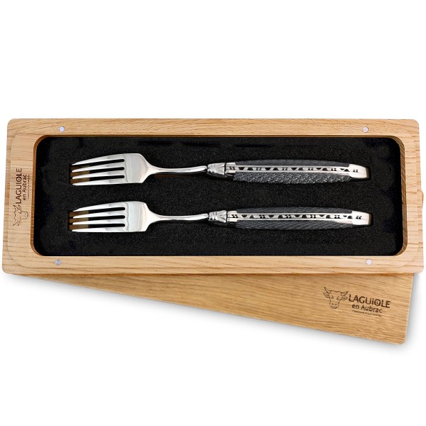 2 Premium Gabeln Set Texalium