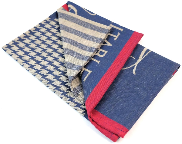 Küchentuch gewebt limitiert Le véritable pied de coq