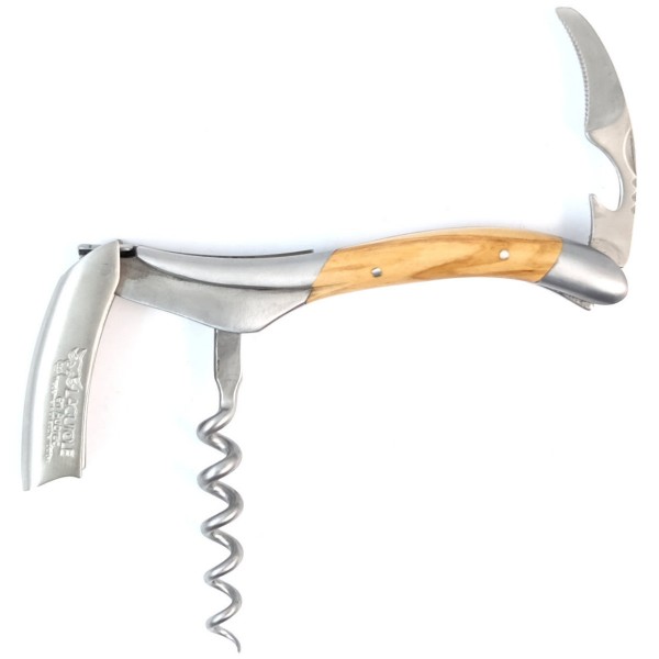 Sommelier Kellnermesser Olivenholz