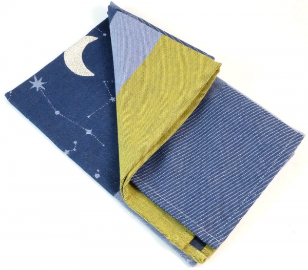 Küchentuch gewebt limitiert, bestickt, Der Mond für Dich